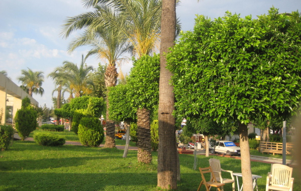 Великолепный парк в Кемере, Турция