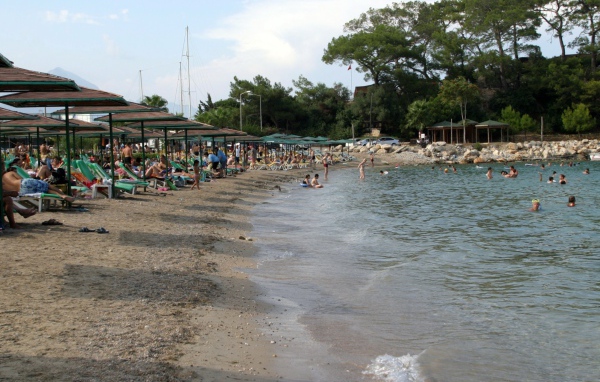 Пляж Лунный свет в Кемере, Турция