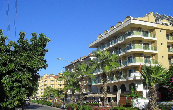 Улица в Мармарис, Турция