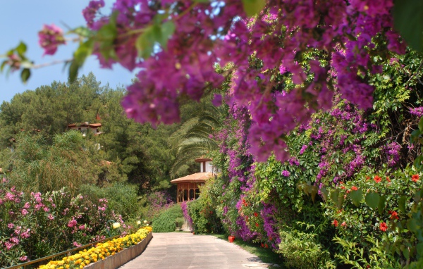 На курорте Фетхие, Турция