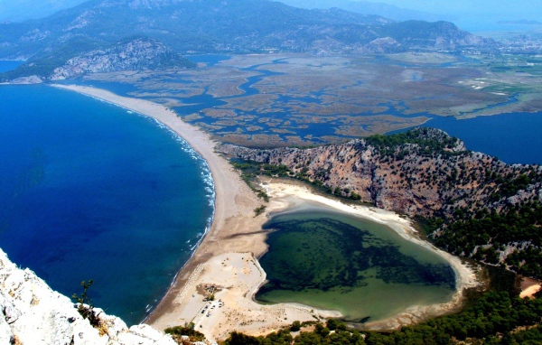 The resort of Marmaris, Turkey