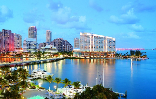 Бухта в Майами