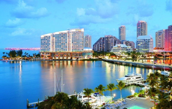 Отели на берегу в Майами