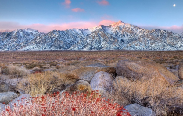 Каменная долина в Калифорнии