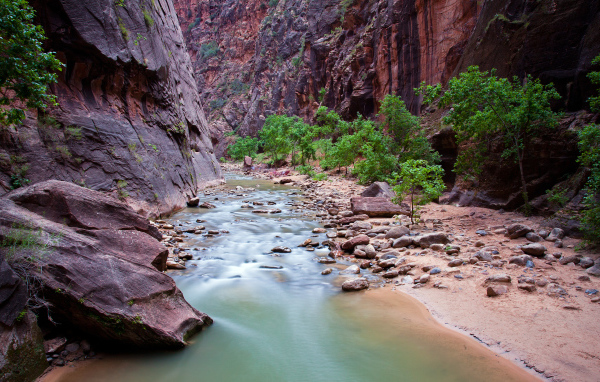 Сионский национальный парк, штат Юта, США