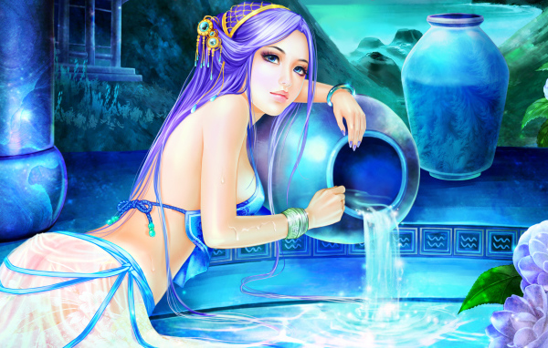 Девушка знак Водолея