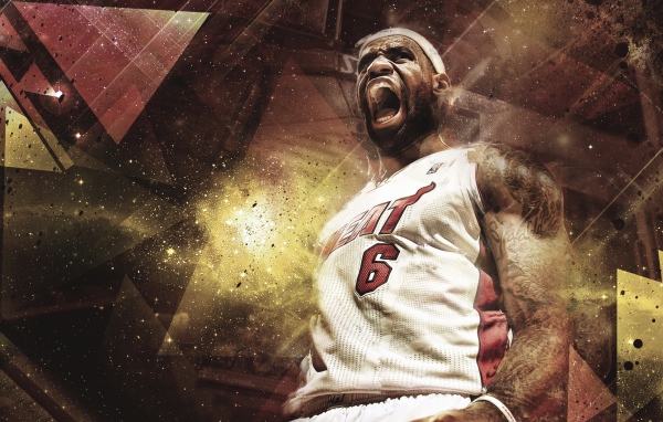 Баскетболист Леброн Джеймс