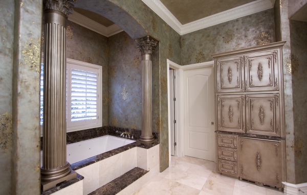 Ванная в королевском стиле