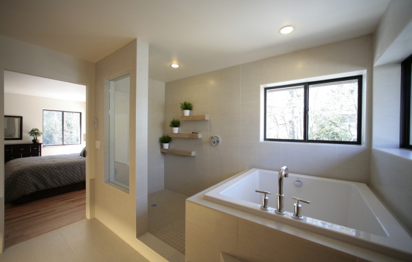 Ванная рядом со спальней