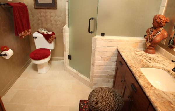 Уютная ванная комната