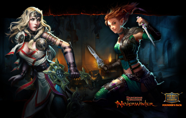 Отчаянные героини игры Neverwinter