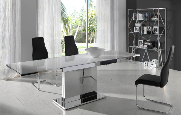 Столовая в стиле хайтек