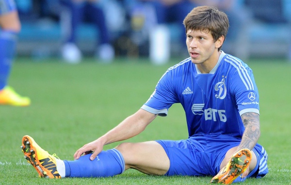 Нападающий Динамо Федор Смолов