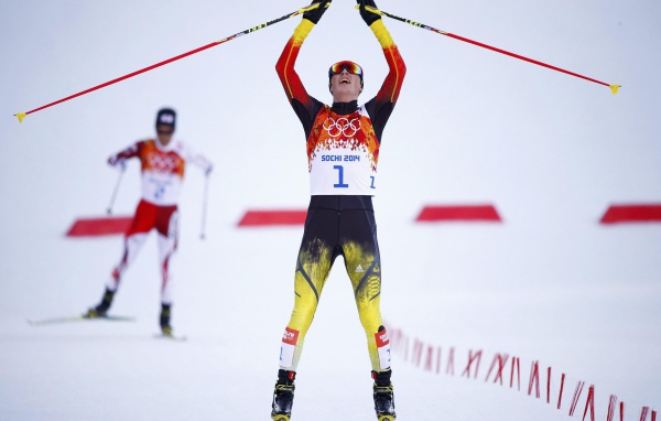 Эрик Френцель немецкий лыжник обладатель золотой медали