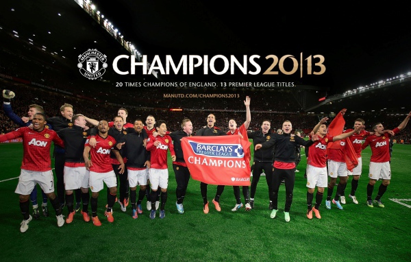 Футбольная команда Англии Манчестер Юнайтед