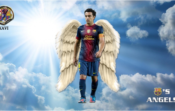 Футболист с крыльями