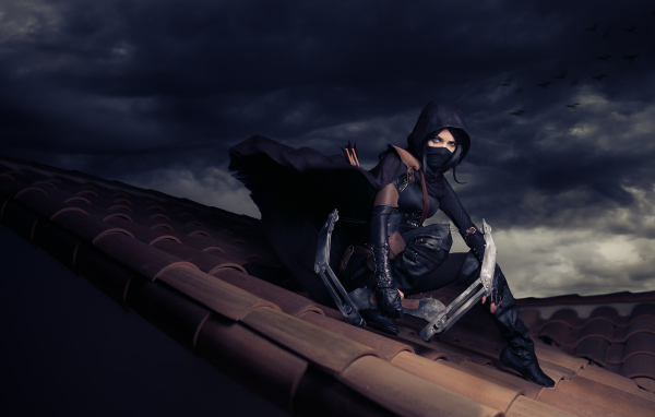 Героиня игры Thief