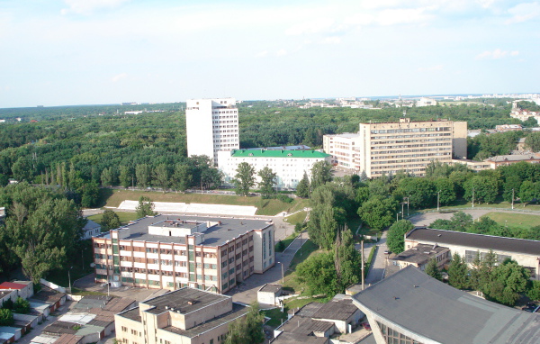 Харьков вид сверху