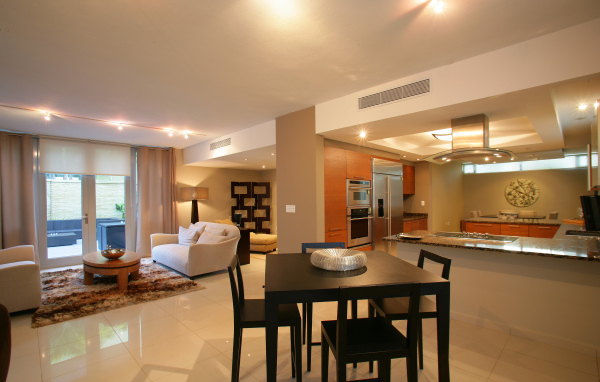 Подсветка в столовой