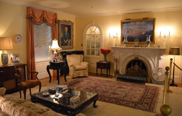 Оформление гостиной в стиле 19 века