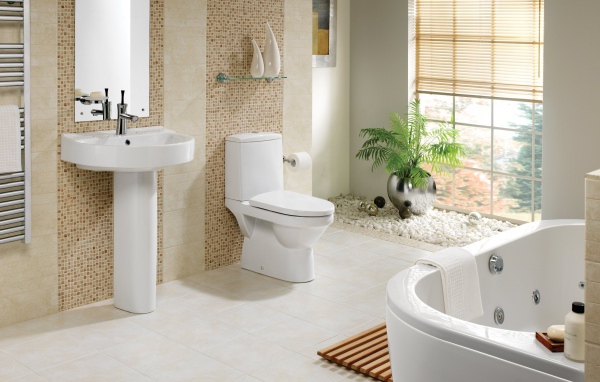 Современное оформление ванной