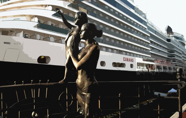 Памятник жене моряка Одесса