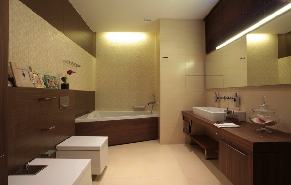 Аккуратная ванная комната