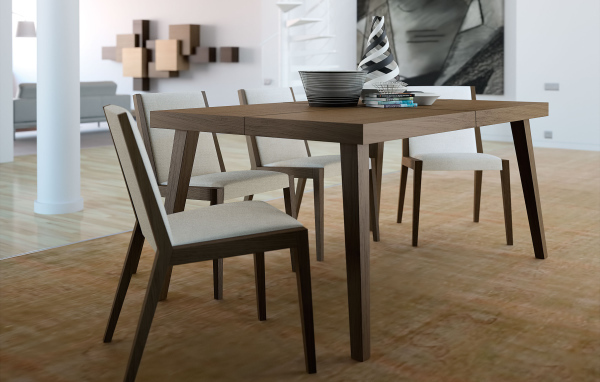 Аккуратная мебель в столовой