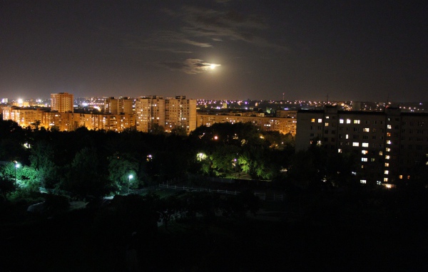 Ночной Харьков