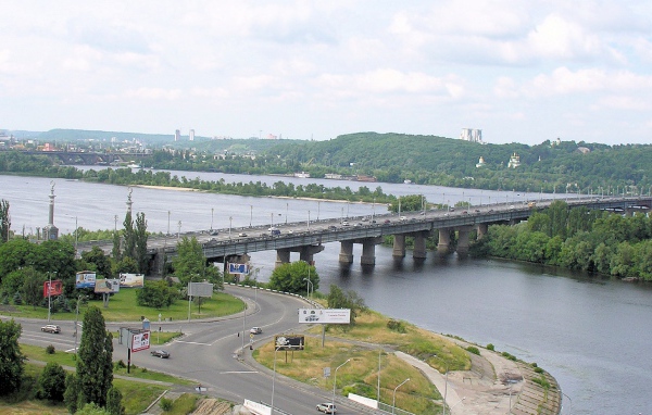 Мост Патона в Киеве