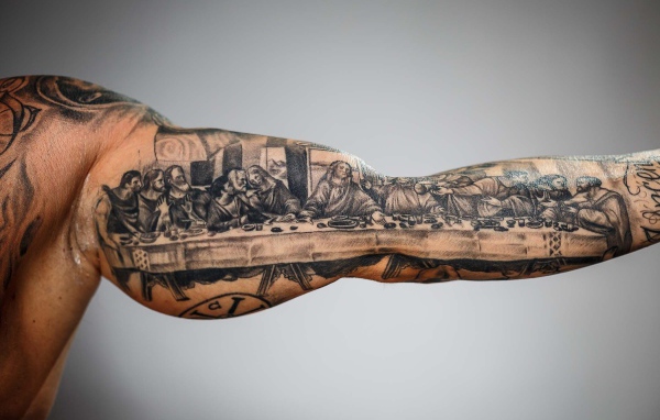 Картина тату на руке