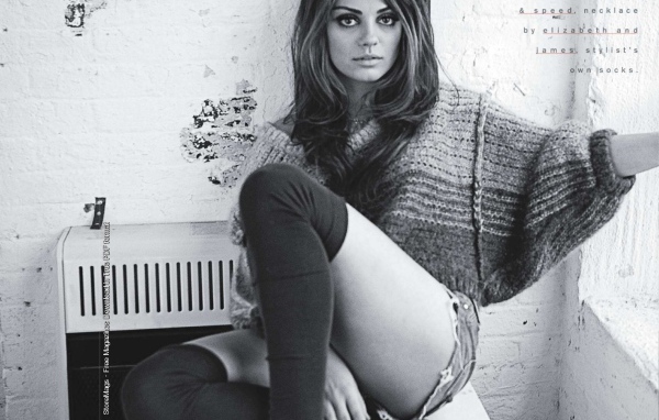 Популярная модель Мила Кунис