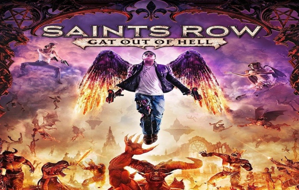 Постер новой игры Saints Row Gat Out of Hell