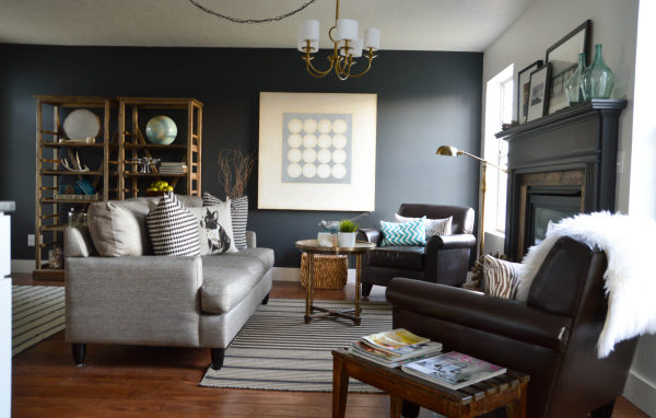 Дизайнерское оформление гостиной