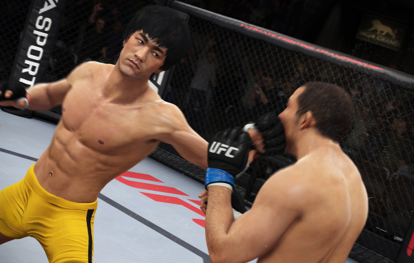 Схватка в игре EA SPORTS UFC