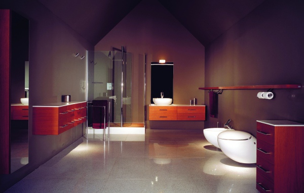 Романтическая атмосфера в ванной