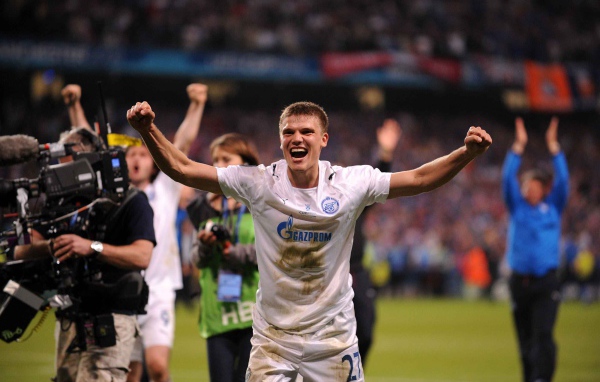 Российский футболист Игорь Денисов