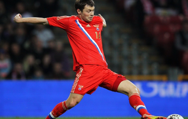 Игрок сборной России Динияр Билялетдинов