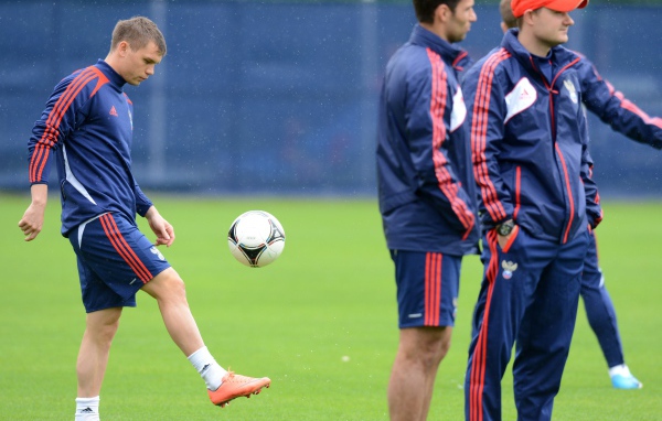 Игрок сборной России Марат Измайлов