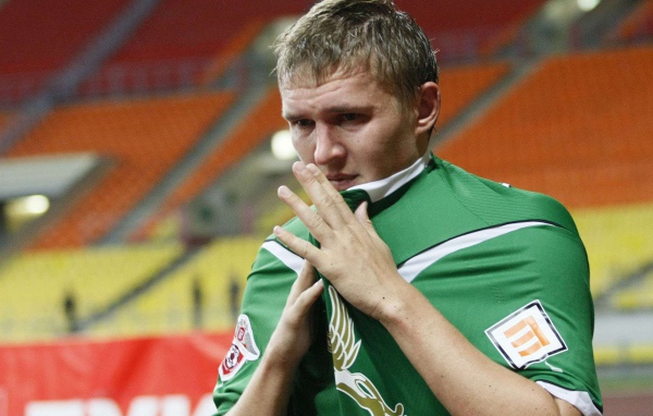 Российский футболист Александр Бухаров