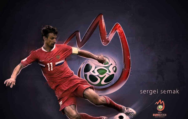 Сергей Семак полузащитник сборная России