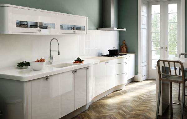 Строгий дизайн кухни