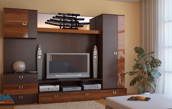 Телевизор в гостиной