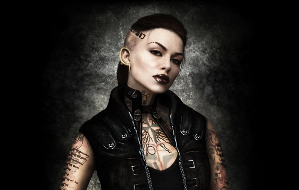 Татуировка на голове