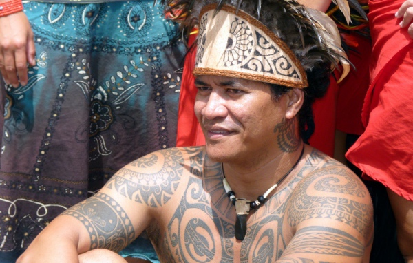 Татуировки полинезийского вождя