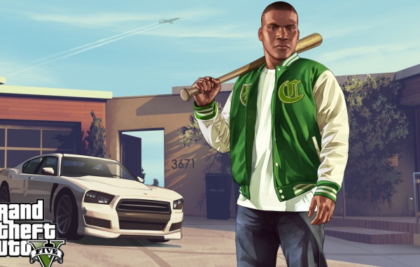 Парень с битой из Grand Theft Auto V