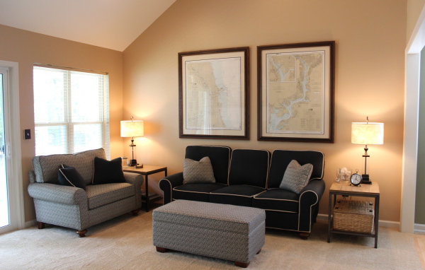 Идея для небольшой гостиной