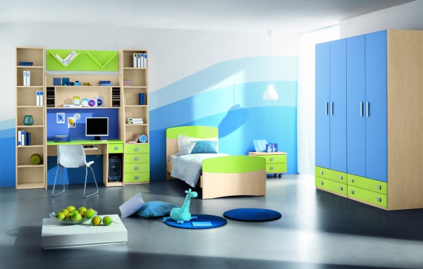 Современный дизайн детской