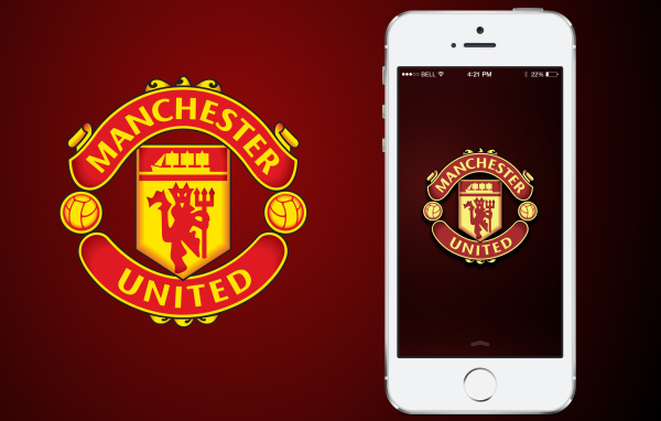 Популярная команда Манчестер Юнайтед