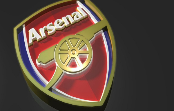 Популярная команда Англии Арсенал
